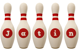 Jatin bowling-pin logo
