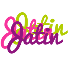 Jatin flowers logo