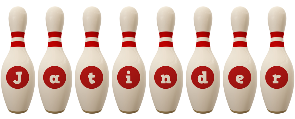 Jatinder bowling-pin logo