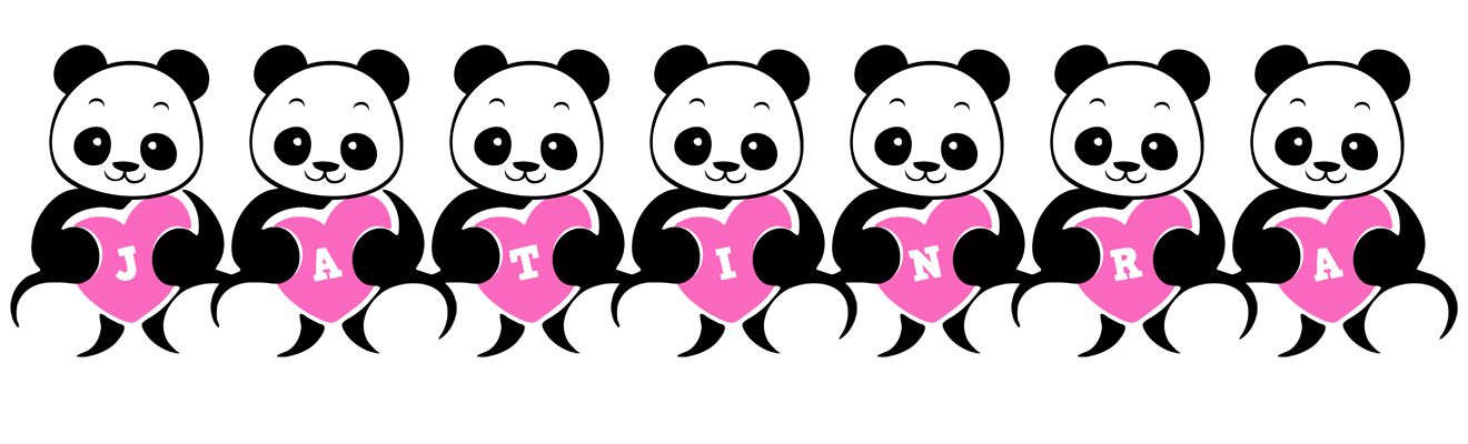Jatinra love-panda logo