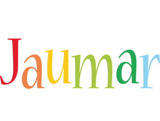 Jaumar birthday logo