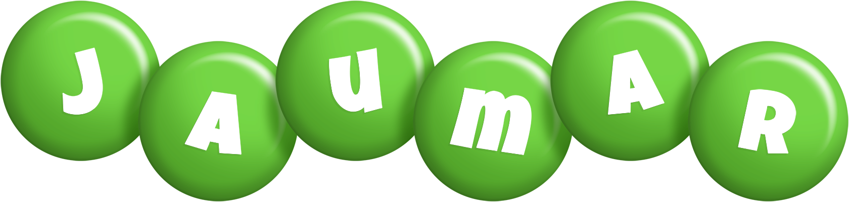 Jaumar candy-green logo