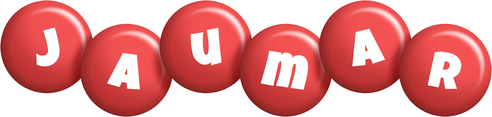 Jaumar candy-red logo