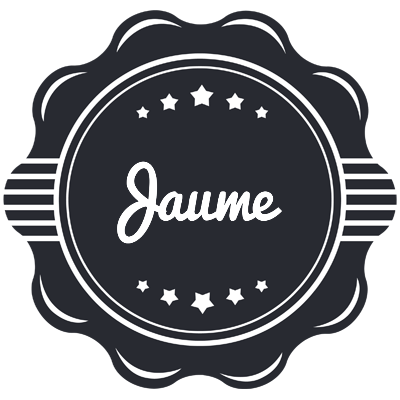 Jaume badge logo