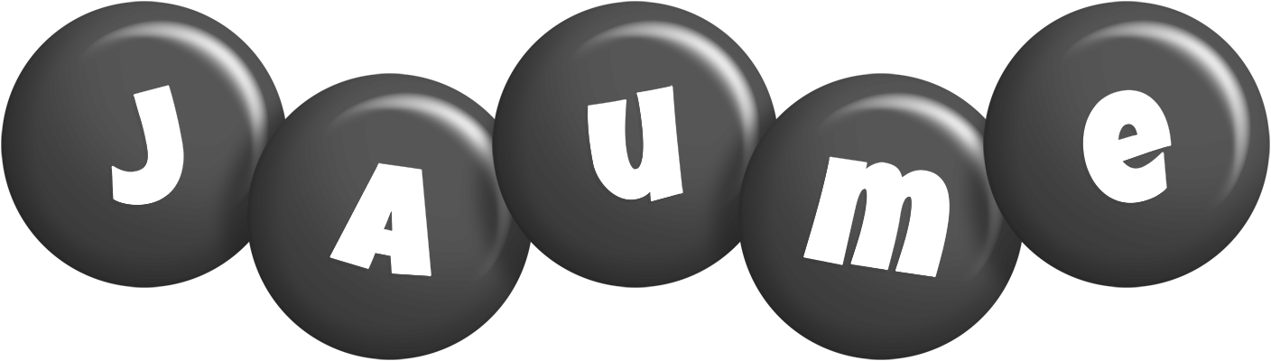 Jaume candy-black logo