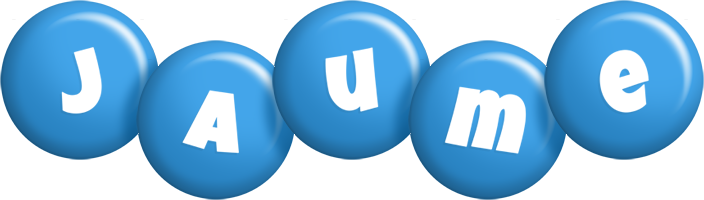 Jaume candy-blue logo