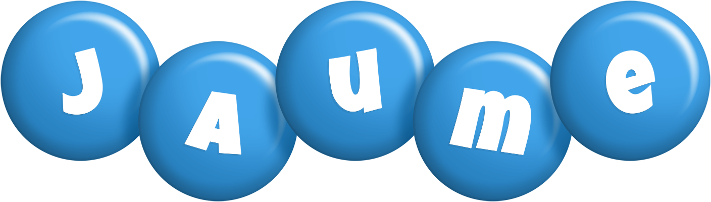 Jaume candy-blue logo
