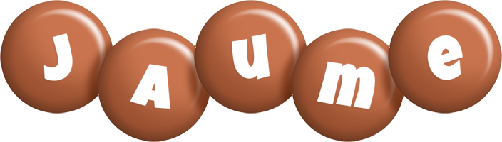 Jaume candy-brown logo