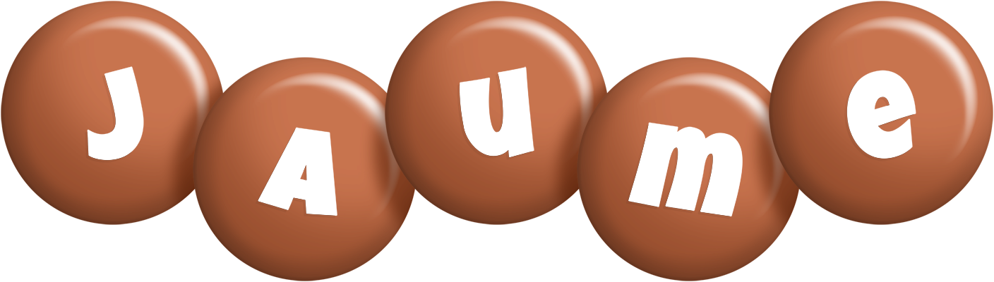 Jaume candy-brown logo