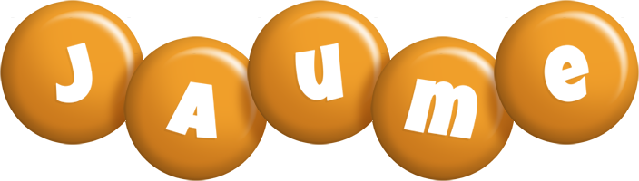 Jaume candy-orange logo