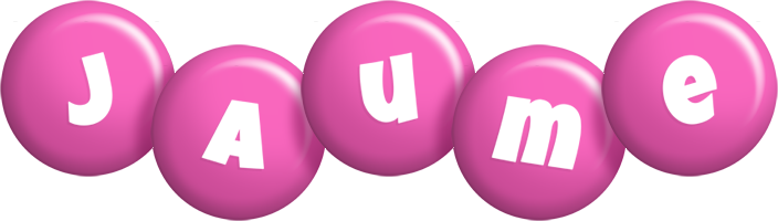 Jaume candy-pink logo