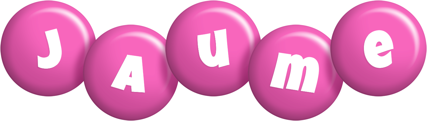 Jaume candy-pink logo