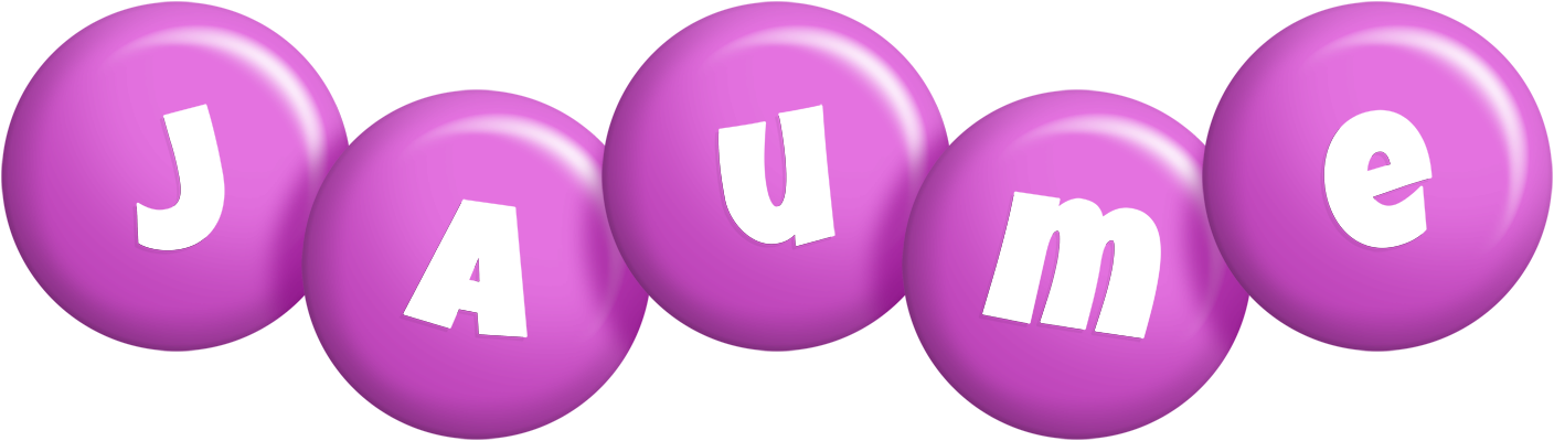 Jaume candy-purple logo