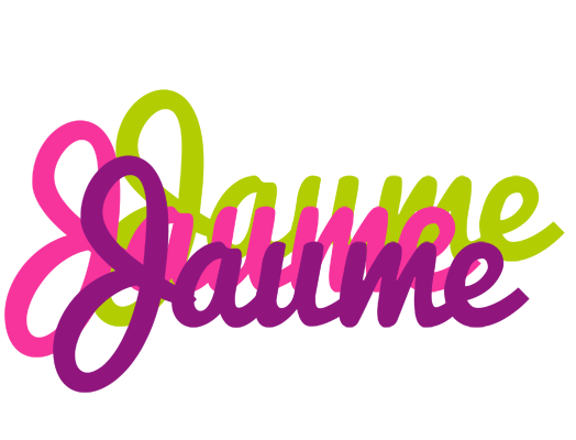 Jaume flowers logo