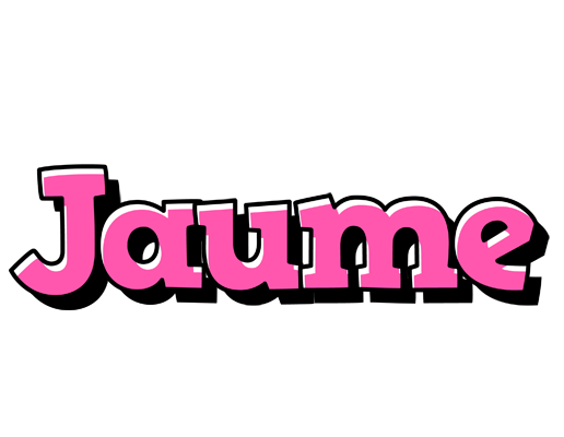 Jaume girlish logo
