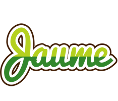 Jaume golfing logo