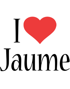 Jaume i-love logo