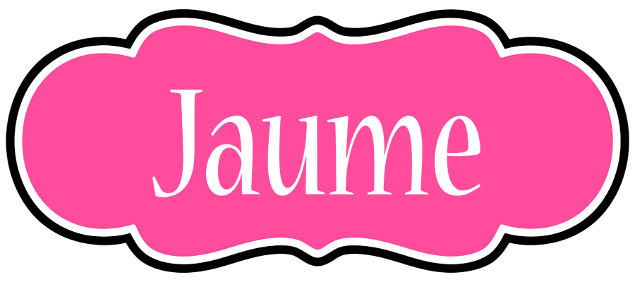 Jaume invitation logo