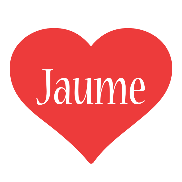 Jaume love logo