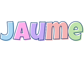 Jaume pastel logo