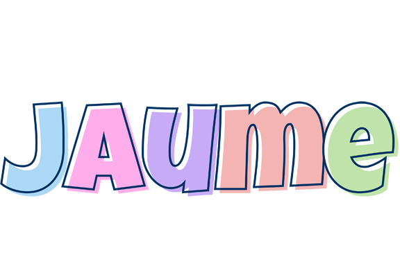 Jaume pastel logo