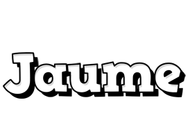 Jaume snowing logo