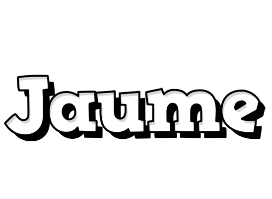 Jaume snowing logo