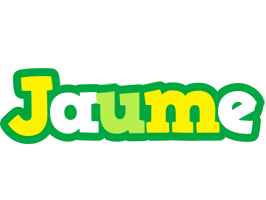 Jaume soccer logo