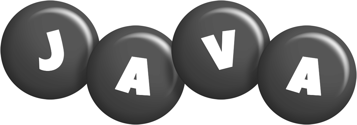 Java candy-black logo