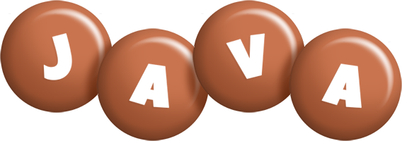 Java candy-brown logo