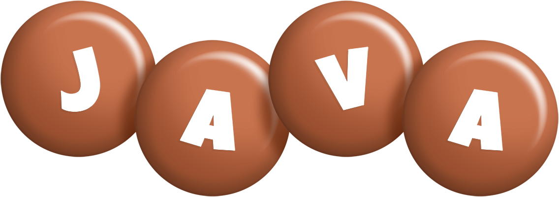 Java candy-brown logo