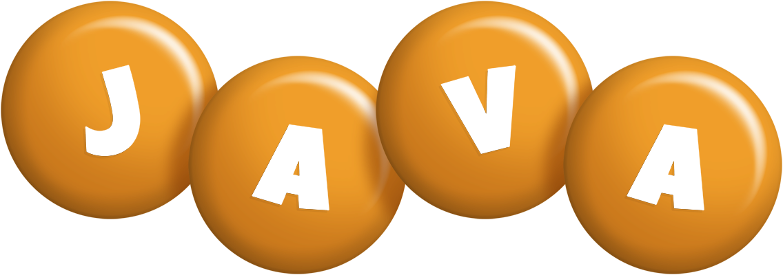Java candy-orange logo