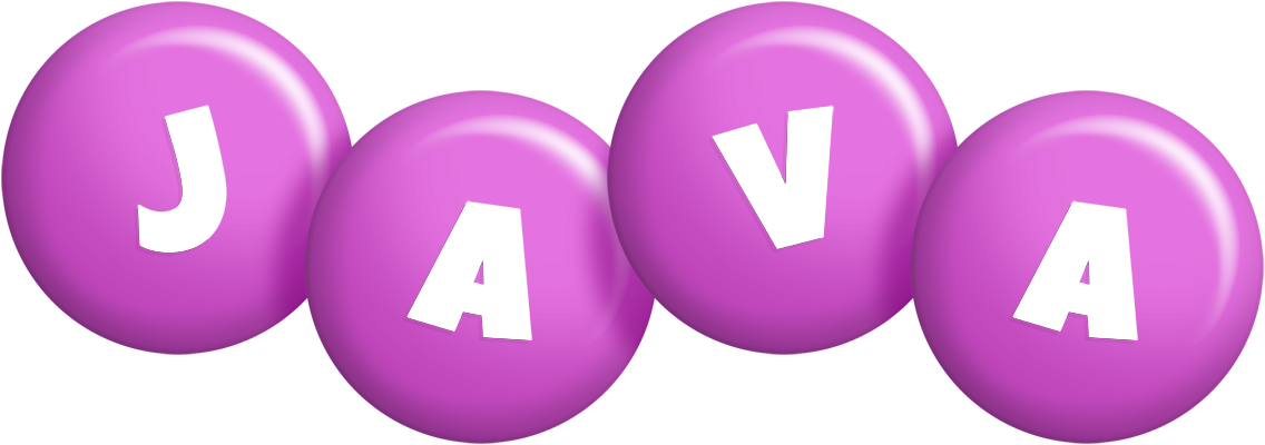 Java candy-purple logo