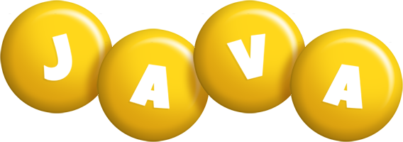Java candy-yellow logo