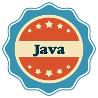 Java labels logo