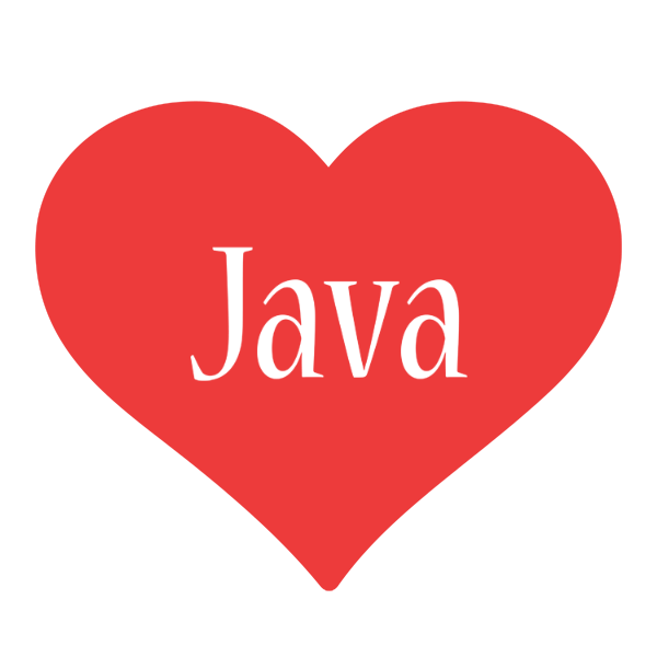 Java love logo