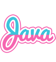 Java woman logo