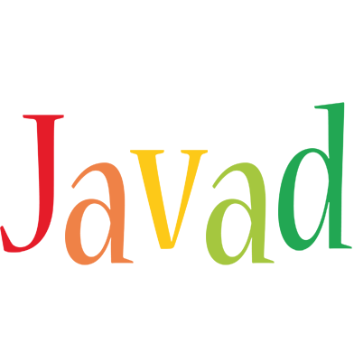 Javad birthday logo