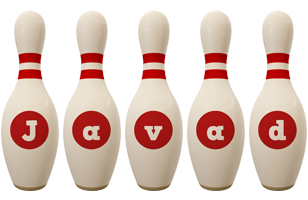 Javad bowling-pin logo