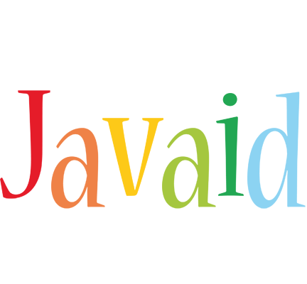 Javaid birthday logo
