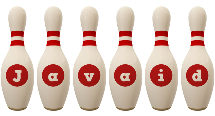 Javaid bowling-pin logo