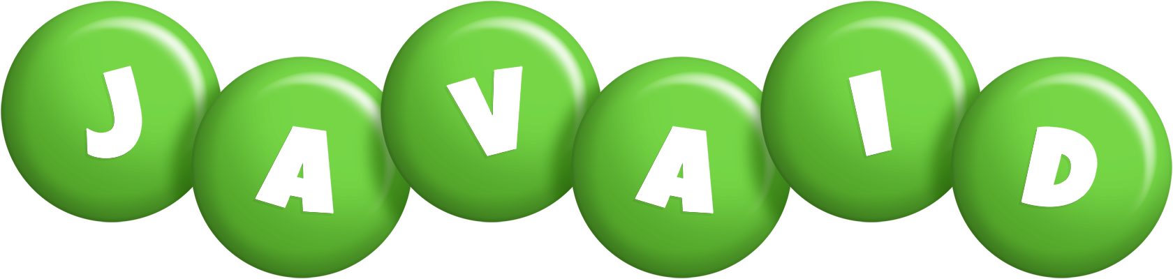 Javaid candy-green logo