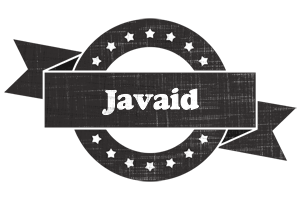 Javaid grunge logo