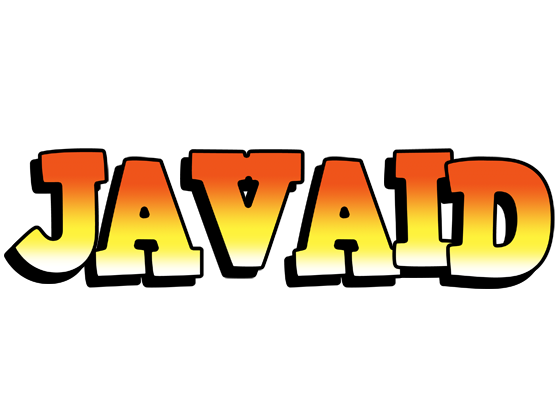 Javaid sunset logo