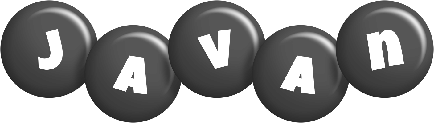 Javan candy-black logo