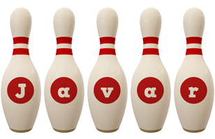 Javar bowling-pin logo