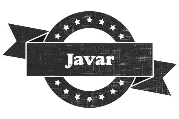 Javar grunge logo