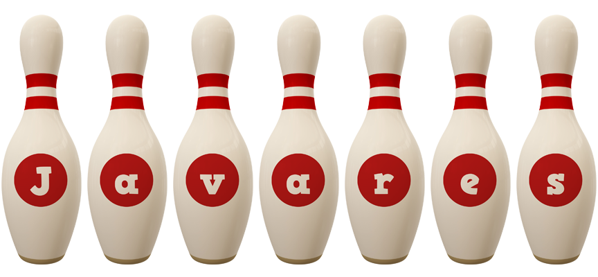 Javares bowling-pin logo