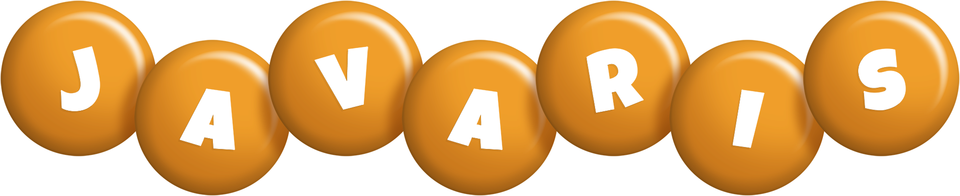 Javaris candy-orange logo