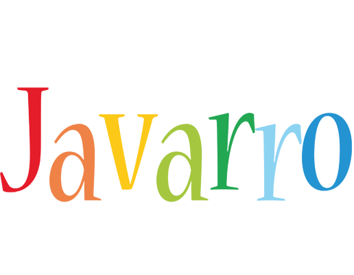Javarro birthday logo